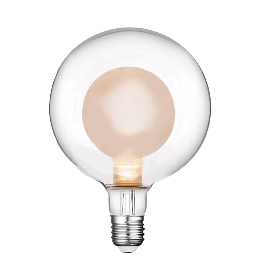 LED電球 エジソン フィラメント クリアガラス 4W e26 電球色 20個